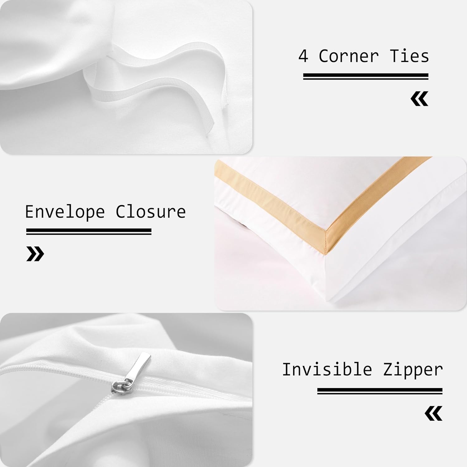 Housse de Couette Luxe - Cover White