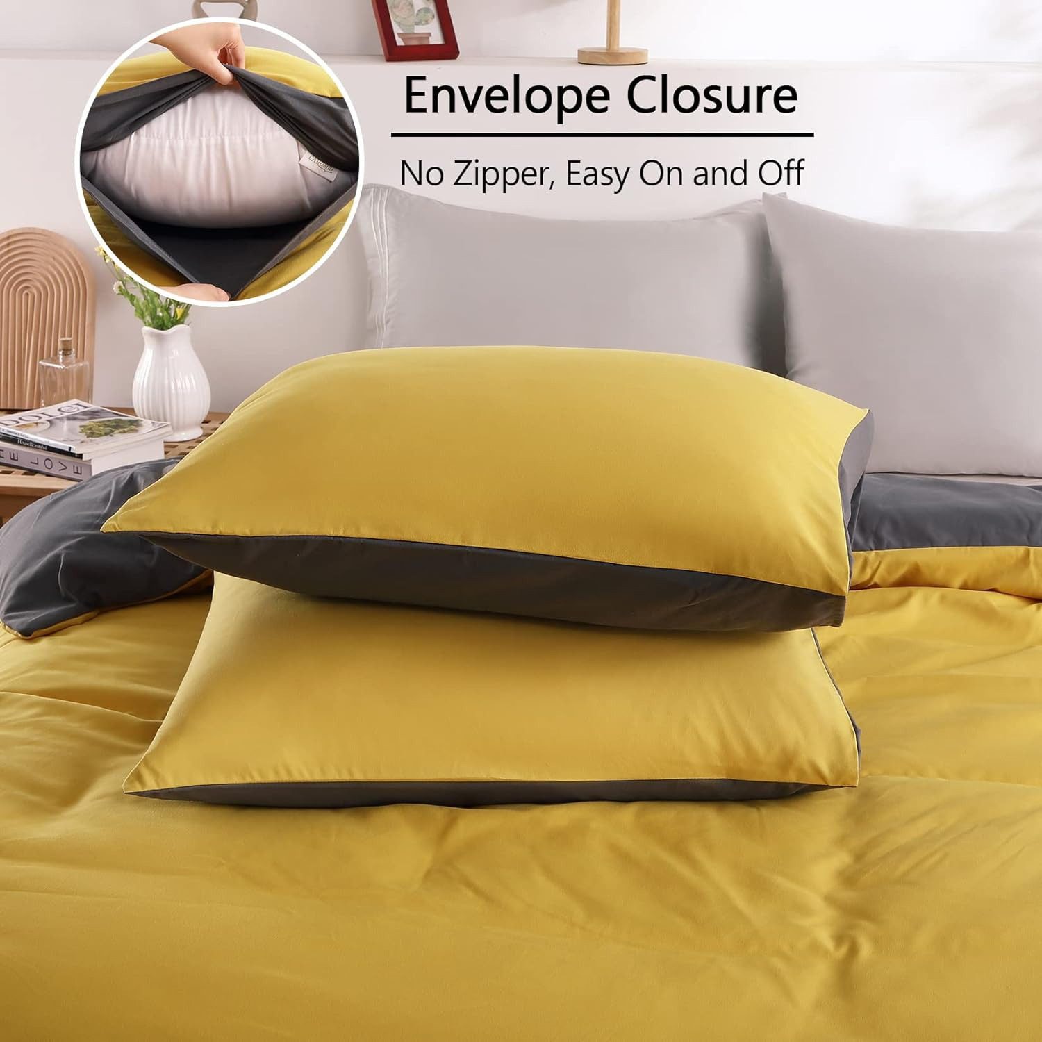Housse de Couette Bicolore 8 housse-de-couette-gris-fonce-jaune-2.jpg
