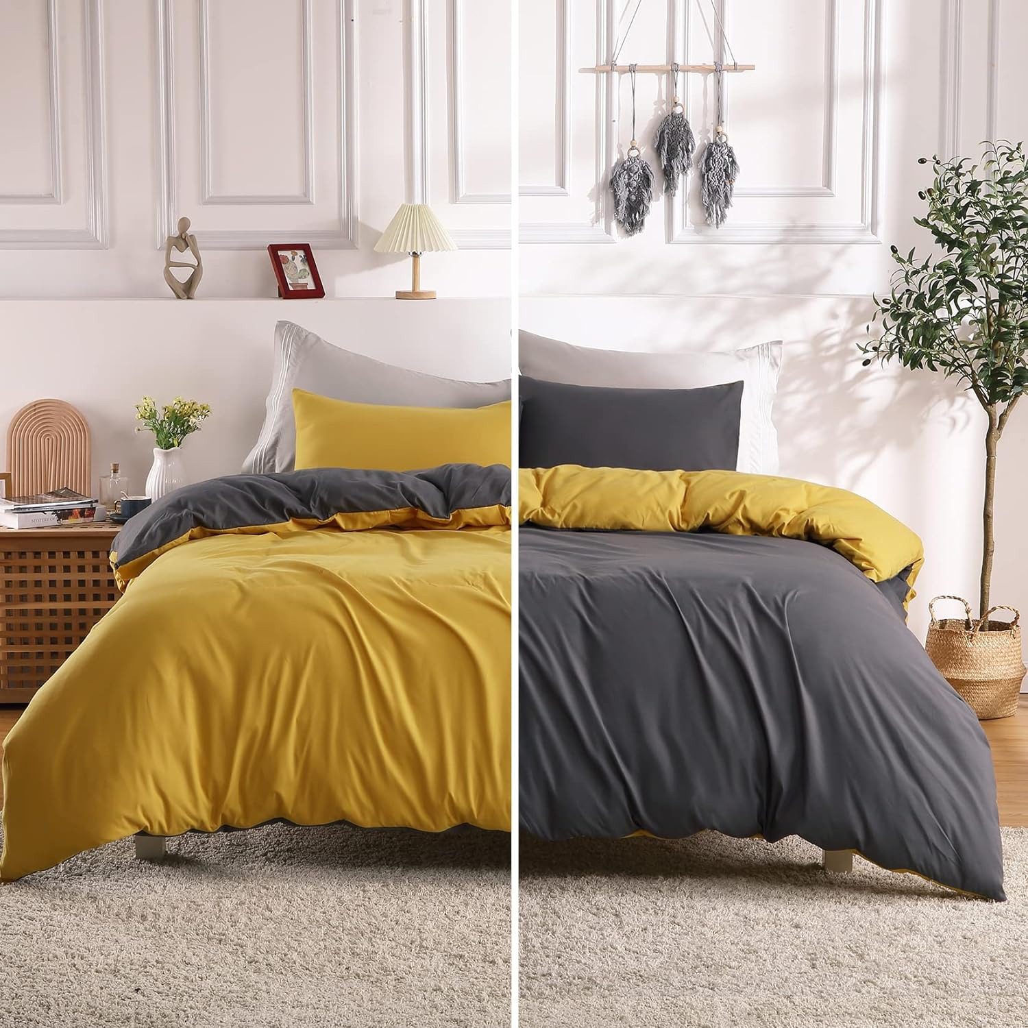 Housse de Couette Bicolore 10 housse-de-couette-gris-fonce-jaune-4.jpg