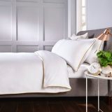Housse de Couette Passepoil Coton